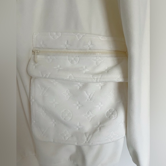 Authentic Rare Louis Vuitton Multi-Pocket Half-Zip Sweatshirt - Picture 2 of 13